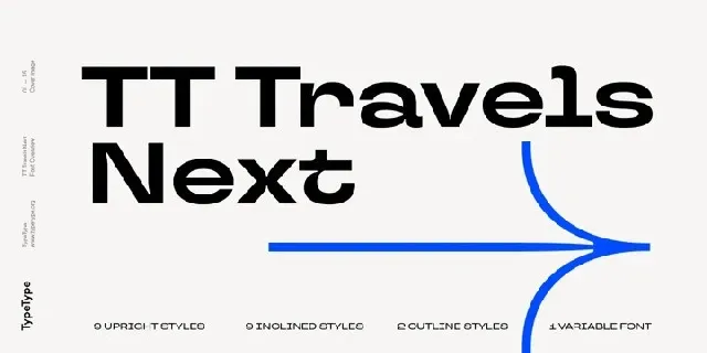 TT Travels Next font