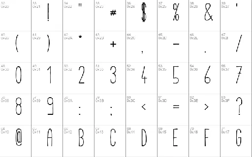 CABANA Typeface font