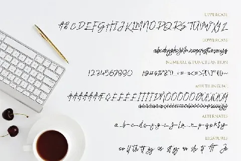 Lomesty Handwritten font