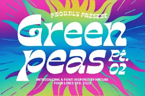 Green Peas Pt .02 font