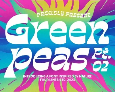 Green Peas Pt .02 font