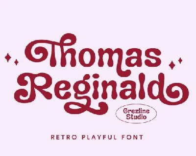 Thomas Reginald font