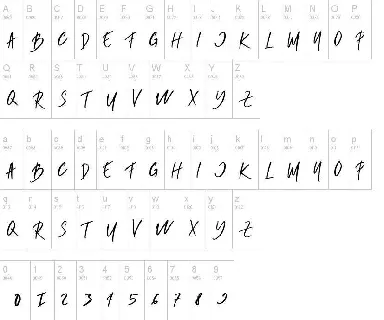Rumbe Brush Script font