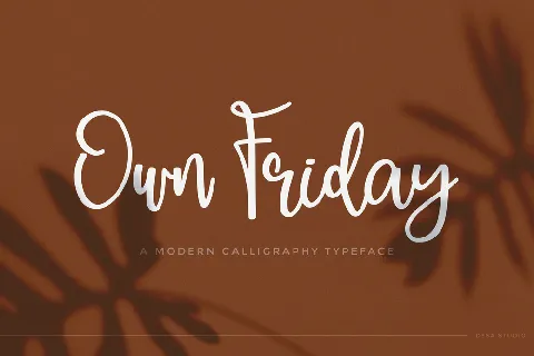 Own Friday font