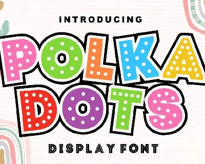 Polka Dots font