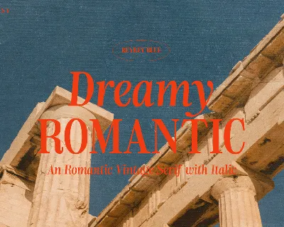 Dreamy Romantic font
