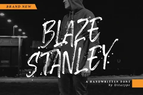 Blaze Stanley font