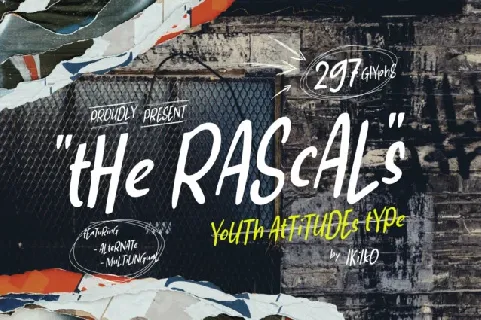 The Rascals font