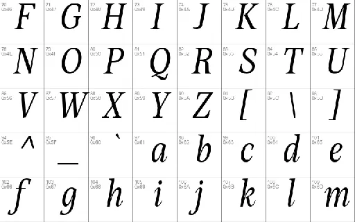 Mountella font