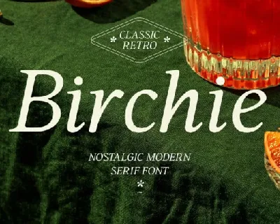 Birchie font