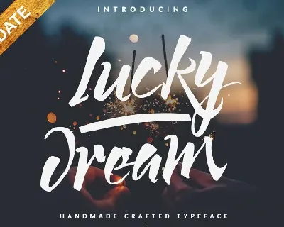 Lucky Dream Free font