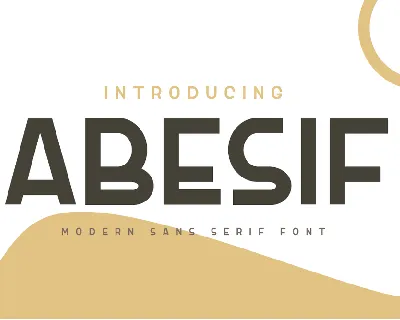 ABESIF font