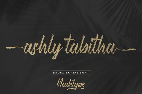 Ashly Tabitha Demo font