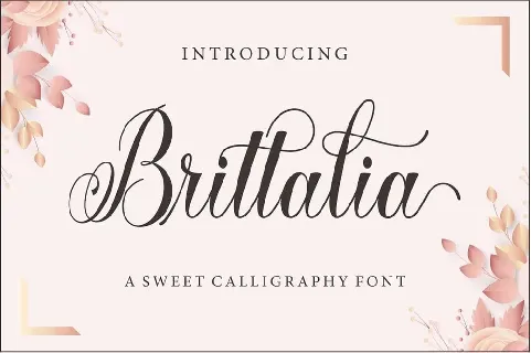 Brittalia font