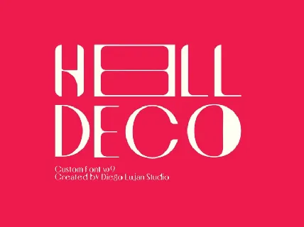 Hell Deco font