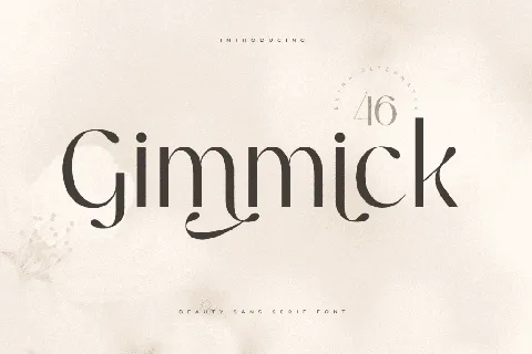 Gimmick font