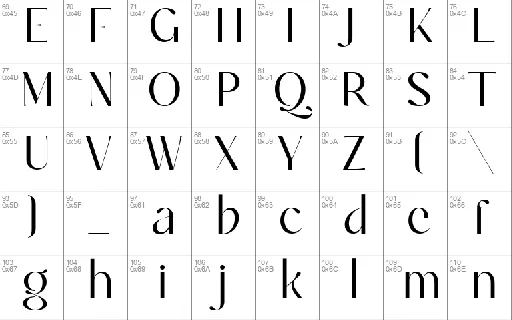 Gimmick font