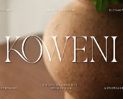 Koweni font