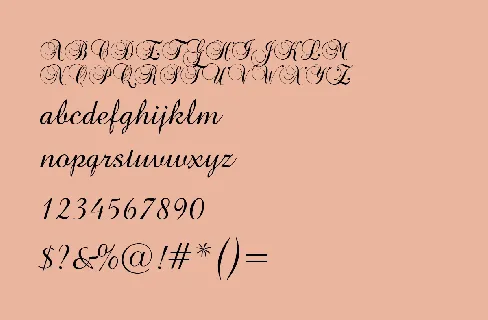 Brock Script font