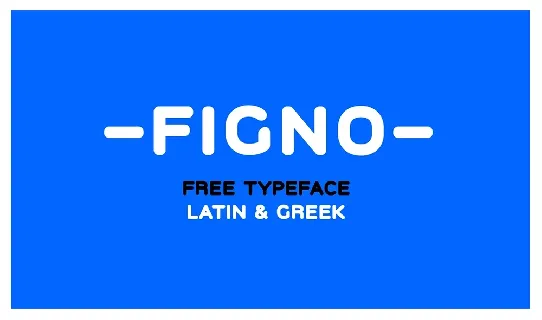 Figno font