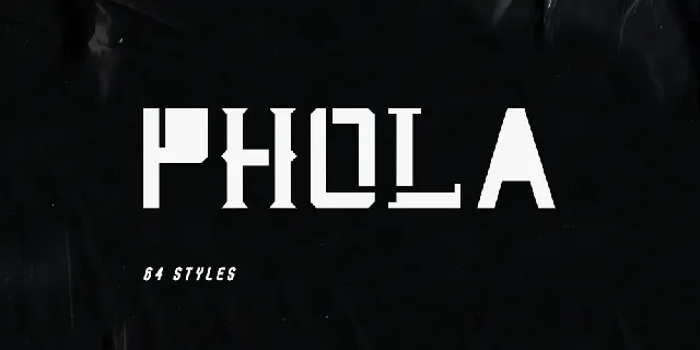 Phola font