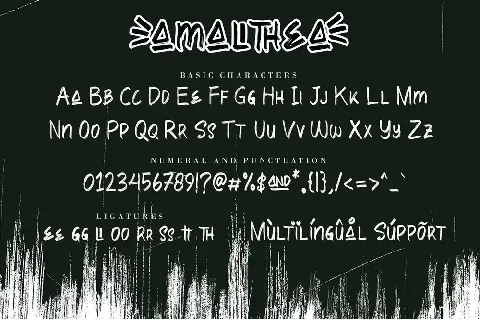 Amallthea font