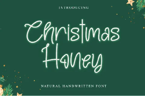 Christmas Honey font