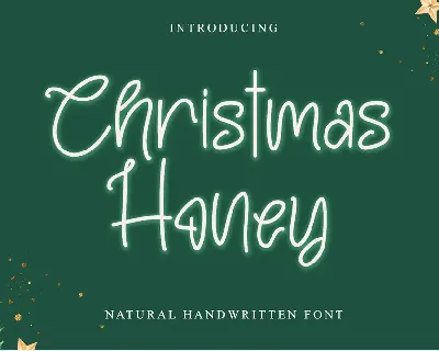 Christmas Honey font