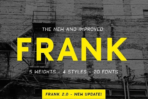 Frank font