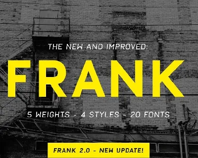 Frank font