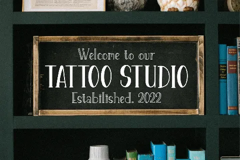 Social Tattoo font
