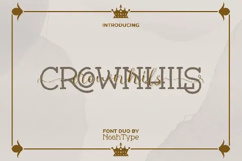 Crownhils font