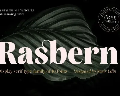 Rasbern font