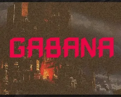 Gabana Display Family font