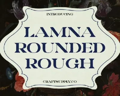 Lamna Rounded Rough font