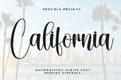 California Script font