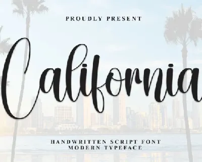 California Script font