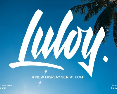 Luloy font