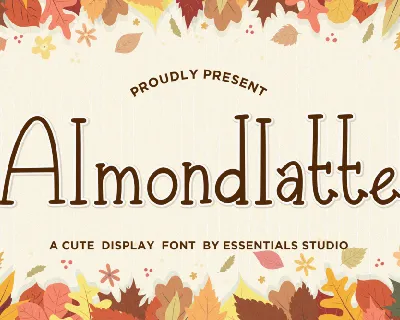 Almondlatte font