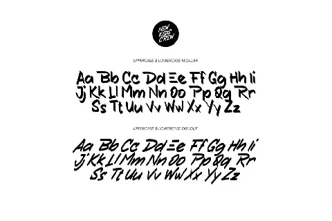 Newkids Crew font