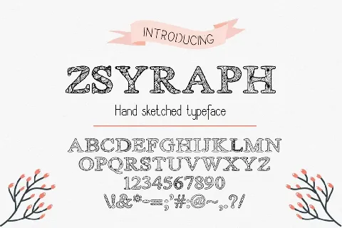 Zsyraph font