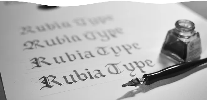 Rubia Typeface font