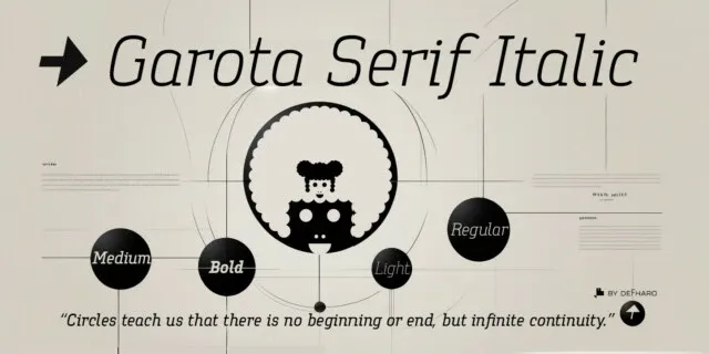 Garota Slab Serif font