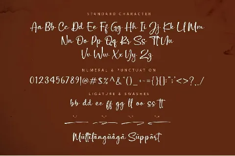 Signatour font