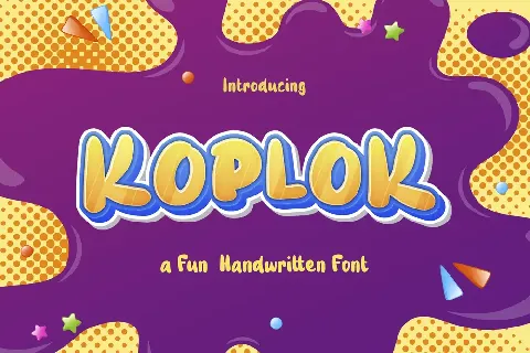 Koplok Free Trial font