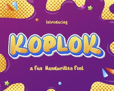 Koplok Free Trial font