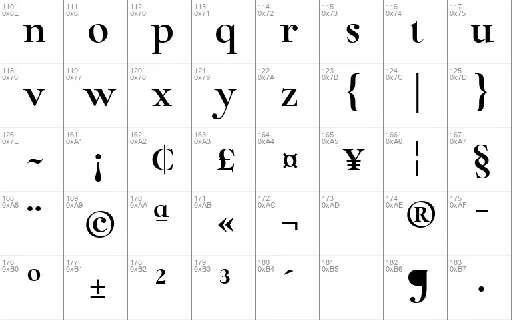 Zt Chablis font