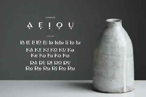 KAIVALYA font