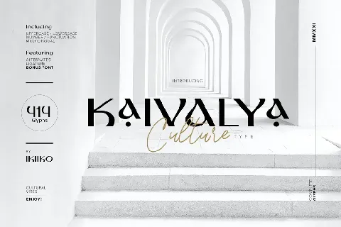 KAIVALYA font