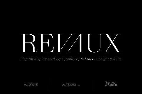 Revaux Free font